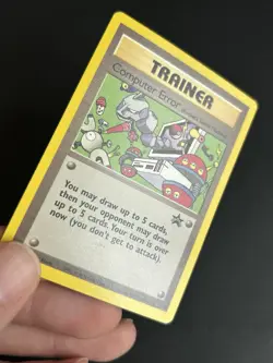 Pokemon TCG Computer Error 16/53 Wotc Promo Black Star LP - Image 3