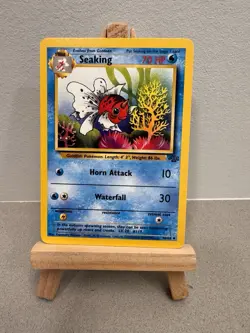Seaking Jungle Set 46/64 Uncommon Pokemon Card Vintage (1999) / MINT - Image 1