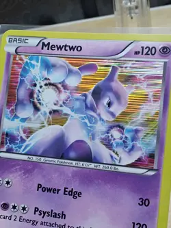 Pokemon Mewtwo Black & White Legendary Treasures Holo Rare 53/113 - Image 2