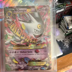 Pokemon M Gengar EX XY166 Mega Evolution Promo Holo 210HP English Card - Image 1