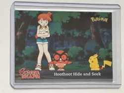 Topps Pokemon Johto League Champions Foil Screen Snaps! Hoothoot Hide And Seek - Image 2