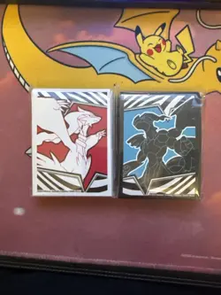 Pokemon Black Bolt White Flare ETB Sleeves - Image 1