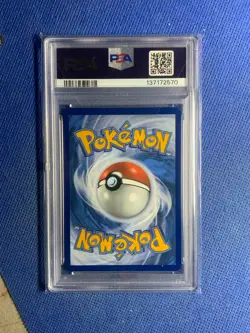 2025 POKEMON WHT EN-WHITE FLARE 094 ACCELGOR ILLUSTRATION RARE PSA 8 - Image 2