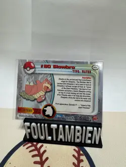 2000 topps pokemon tv animation Edition Slowbro Foil Card - Image 2