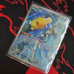 Pokemon TCG Misty's Psyduck Destined Rivals 193/182 Illustration Rare Card - Image 1