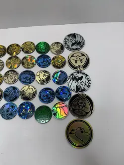Lot Of 40 Pokemon Coins Mixed Some Duplicated - Image 5