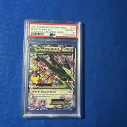2021 Pokemon Celebrations Mega M Rayquaza EX #76/108 PSA 10 Classic Collection - Image 1