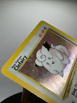Vintage Pokemon Wotc Base Set: Clefairy 5/102 Holo LP - Image 5