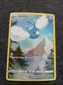 Swablu GG27/GG70 - SWSH Crown Zenith Galarian Gallery Holo - Pokemon TCG NM - Image 1