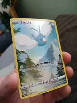 Swablu GG27/GG70 - SWSH Crown Zenith Galarian Gallery Holo - Pokemon TCG NM - Image 3