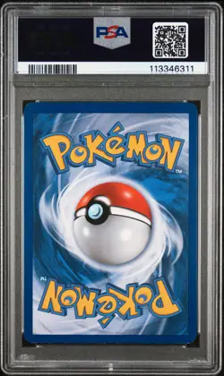 2011 POKEMON CALL OF LEGENDS VAPOREON #52 REVERSE FOIL PSA 7 NM #113346311 - Image 2