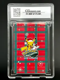 2024 Pokemon CG 10 Pristine VULPIX NINETAILS Christmas TCG XMAS Holiday CGC PSA - Image 2