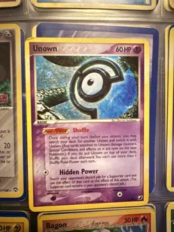 Unown C C/28 Holo Rare EX Unseen Forces Pokemon 2005 MP - Image 2
