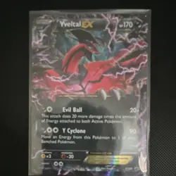 Pokemon Yveltal EX XY08 Promo Pokemon TCG - Image 1