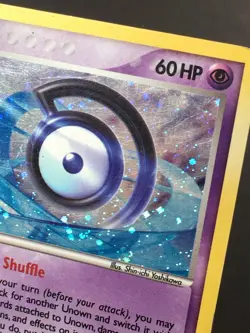 Pokemon TCG Unown (D) D/28 Holo Rare Unseen Forces MP - Image 3
