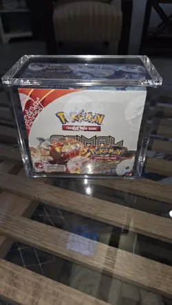 Pokemon TCG 2015 XY Primal Clash Booster Box Factory Sealed W/ Acrylic Case - Image 1