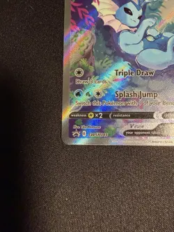 Pokemon Vaporeon V Sword & Shield SWSH181 Promo Full Art - Image 4