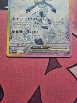 Pokemon Glaceon ex 150/131 Sv: Prismatic Evolutions Full Art Holo EX SIR - Image 4