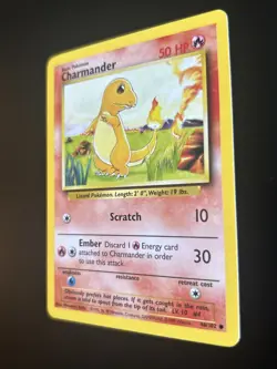 Charmander Pokemon 1999 Base Set Unlimited Common 46/102 NM - Image 3