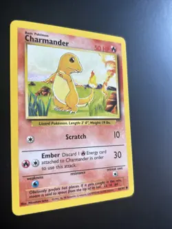 Charmander Pokemon 1999 Base Set Unlimited Common 46/102 NM - Image 4