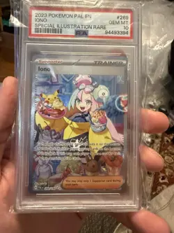 2023 POKEMON PAL EN-PALDEA EVOLVED SPECIAL ILLUSTRATION RARE #269 IONO PSA 10 - Image 1