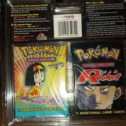 Legends Pokemon TCG Booster Packs 4x 2001 Neo Revelation Team Rocket Charizard - Image 2