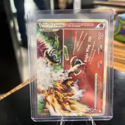 Pokemon TCG Ho-Oh Legend Bottom Heartgold Soulsilver 112/123 Holo Great - Image 1