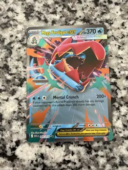Pokemon TCG Mega Feraligatr Ex 043/217 Ascended Heroes Mint Condition - Image 1
