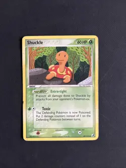 Pokemon TCG Shuckle EX Unseen Forces 47/115 Regular Uncommon Non Holo Nintendo - Image 1