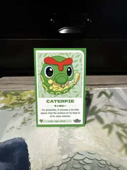 Caterpie #10 - Baby Chibi Reedition - Pokemon Card - Image 1