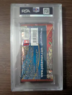 PSA 9 XY Primal Clash Foil Booster Pack Groudon 2015 Pokemon International MINT - Image 2