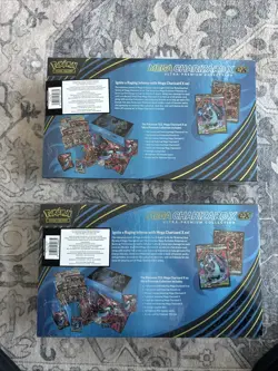 Pokemon Mega Charizard X ex Ultra-Premium Collection Box Sealed Qty 2 - Image 3