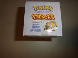 1999 Nintendo Artbox Pokemon Stickers Pack Box of 30 Factory Sealed Packs 601139116206 - Image 3
