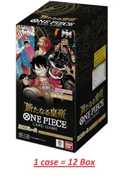 Bandai ONE PIECE Card Game The Four Emperors OP-09 booster box case Japanese - Image 3