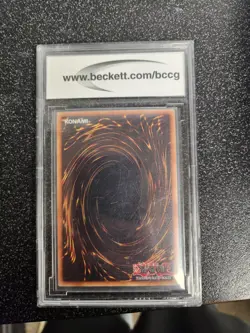 YUGIOH GRAVEDIGGER GHOUL LOB-065 - 2002 BCCG BECKETT GEM MINT 10! - Image 2