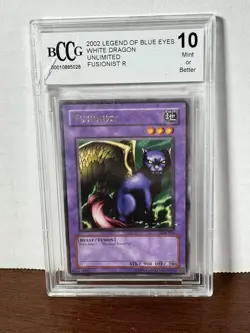 Yu-Gi-Oh! Fusionist Legend of Blue Eyes Beckett BCCG Mint 10 LOB-022 Unlimited - Image 1