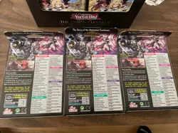 Yugioh YGO Chronicles: The Fallen & The Virtuous All-Foil 3-Deck LOT SEALED! - Image 2