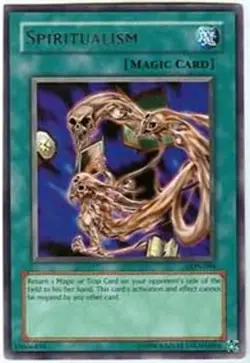 Yugioh! MP Spiritualism - LON-094 - Rare - 1st Edition Moderately Played, Englis - Image 1