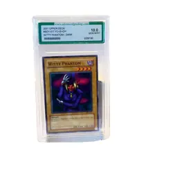 2001 Upper Deck Yu-Gi-Oh Witty Phantom 1St Edition #017 Gem Mt 10 - Image 1