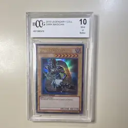 Konami Dark Magician LC01-EN005 Ultra Rare Limited Edition BCCG 10 2010 Yu-Gi-Oh - Image 1