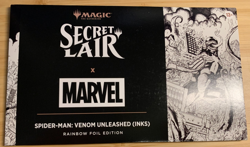 MTG Secret Lair x Spider-Man: Venom Unleashed (Inks) RAINBOW FOIL - Sealed 🇺🇸 - Image 1
