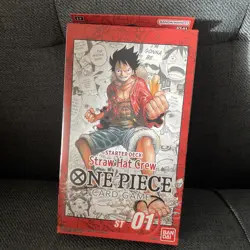 ONE PIECE TCG STRAW HAT CREW STARTER DECK ST-01 English Brand New Sealed - Image 1