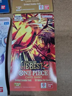 One Piece PRB-01, 02,OP-3,05 Sleeved Booster Packs Factory Sealed LOT OF 4 - Image 2