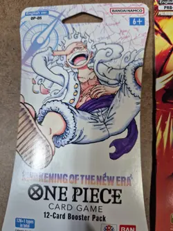 One Piece PRB-01, 02,OP-3,05 Sleeved Booster Packs Factory Sealed LOT OF 4 - Image 5