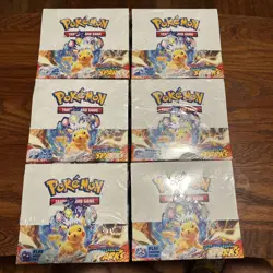 Pokemon TCG Scarlet and Violet Surging Sparks 6x Booster Box English Sealed - Image 1