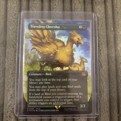 MTG | Traveling Chocobo (Chocobo Track FOIL) FINAL FANTASY - Image 1