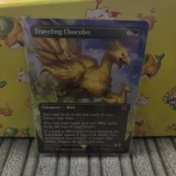MTG | Traveling Chocobo (Chocobo Track FOIL) FINAL FANTASY - Image 3