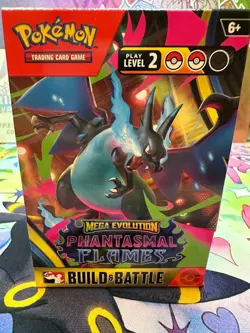 Pokemon Toxtricity Sealed Build And Battle Prerelease Deck Phantasmal Flames - Image 2