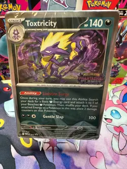 Pokemon Toxtricity Sealed Build And Battle Prerelease Deck Phantasmal Flames - Image 3