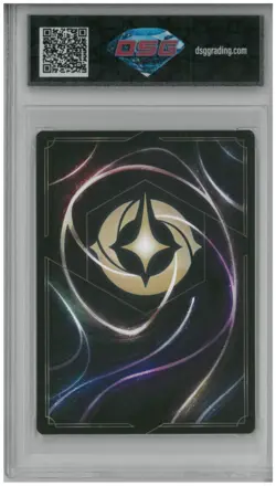 2023 Disney Lorcana GENIE ON THE JOB #75 Super Rare Cold Foil 💎 DSG 10 Gem Mint - Image 2